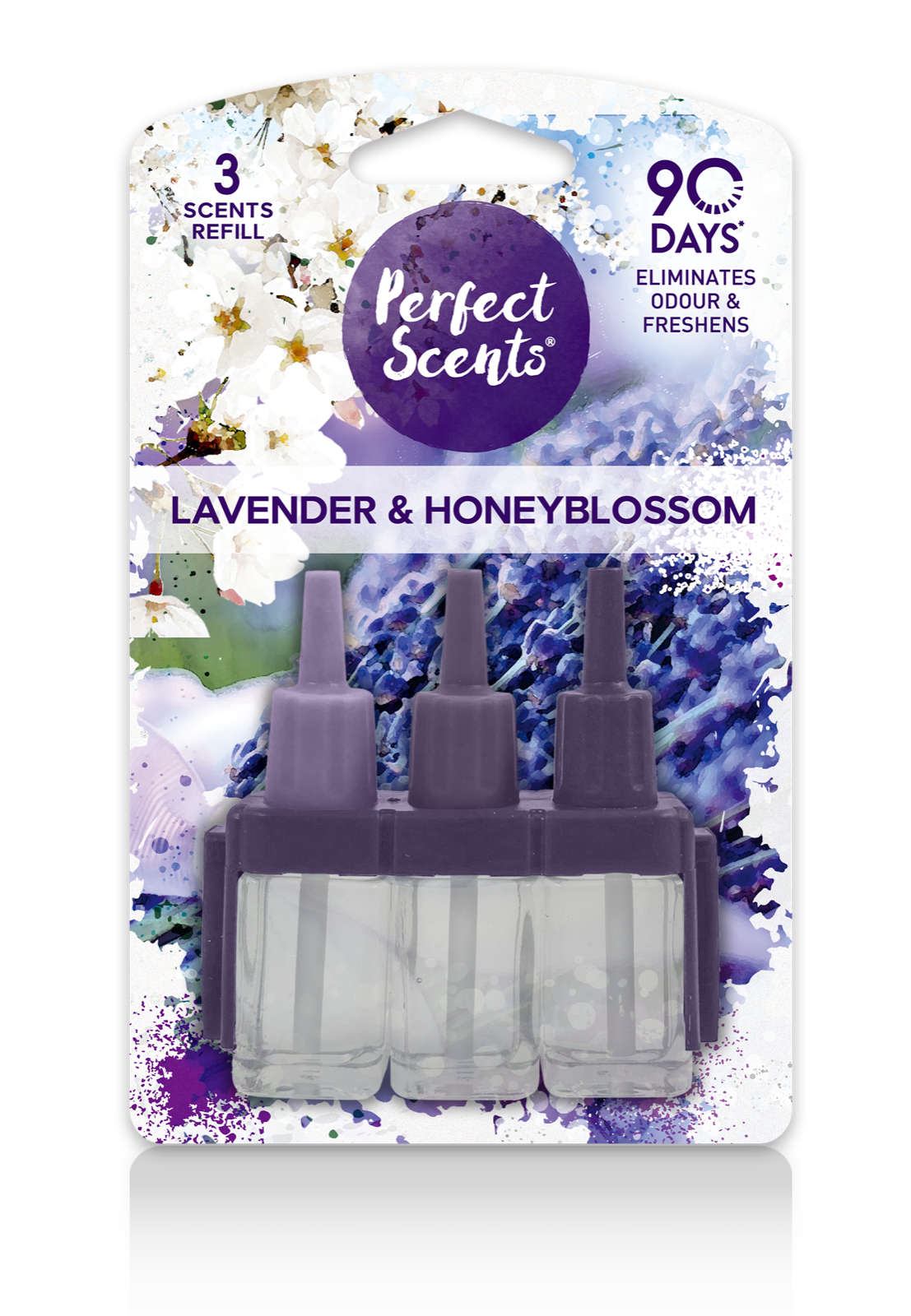 6x Perfect Scents 3Scents Refill Home Air Freshener - Compatible with 3volution