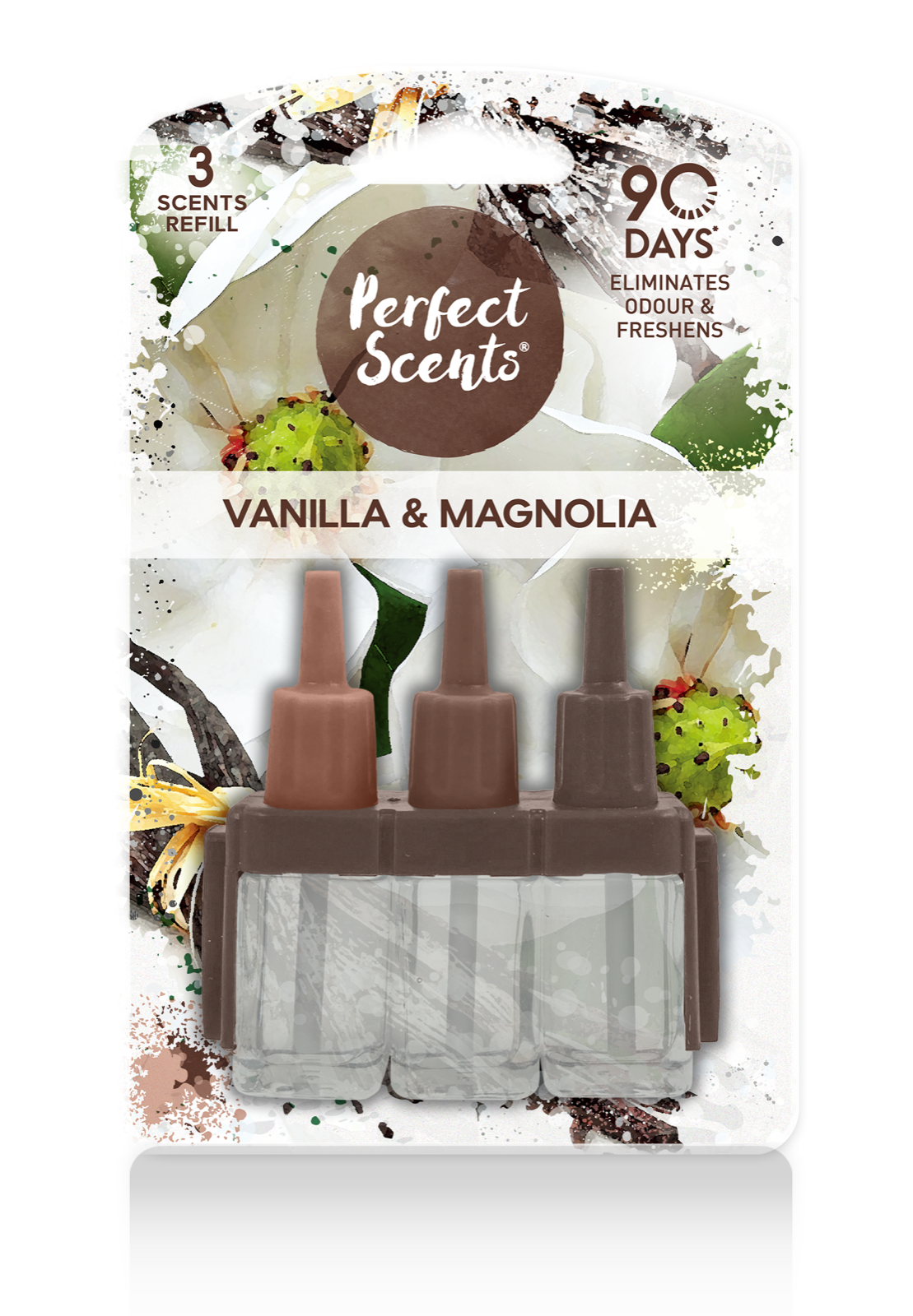 6x Perfect Scents 3Scents Refill Home Air Freshener - Compatible with 3volution