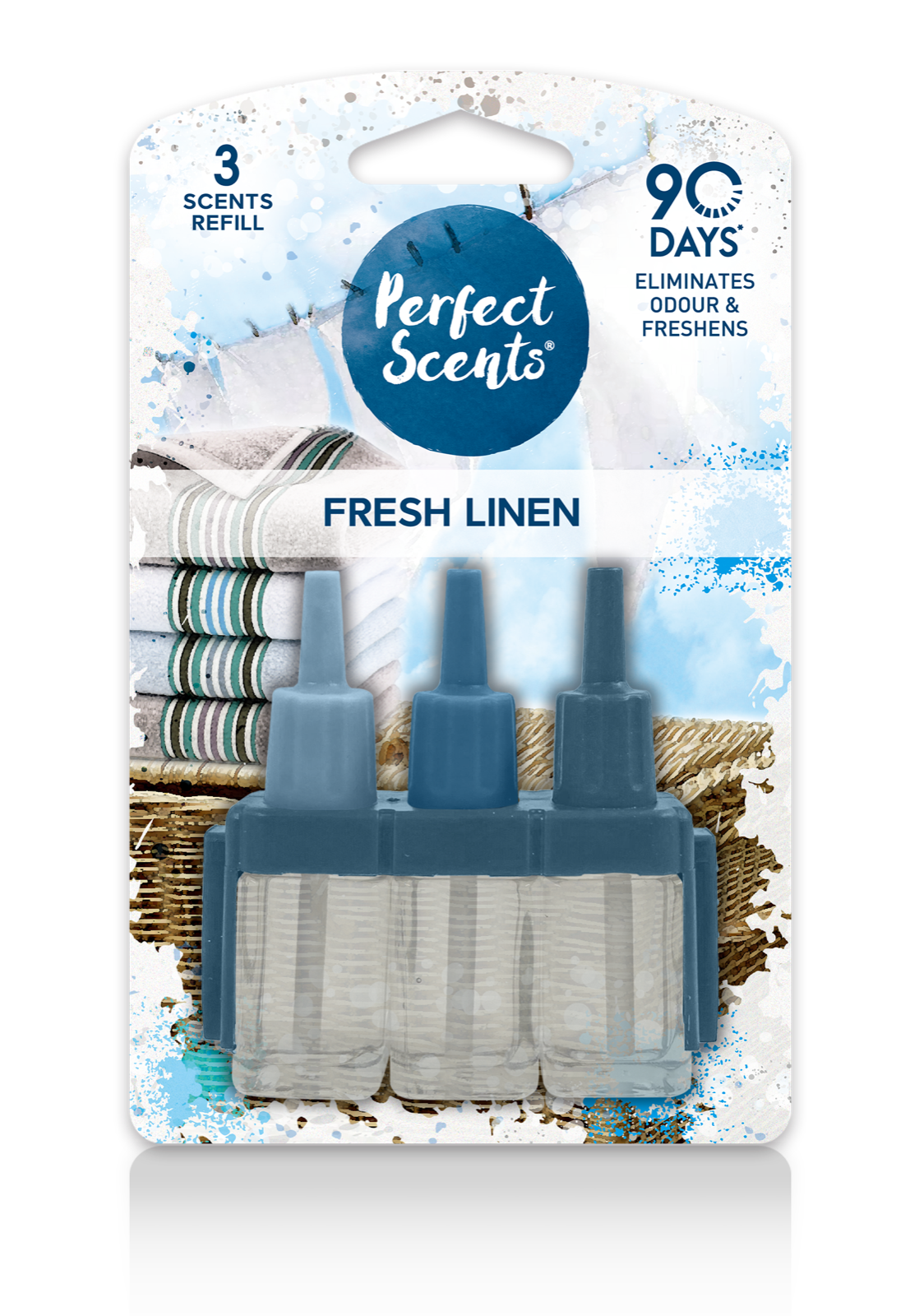 12x Perfect Scents 3Scents Refill Home Air Freshener - Compatible with 3volution