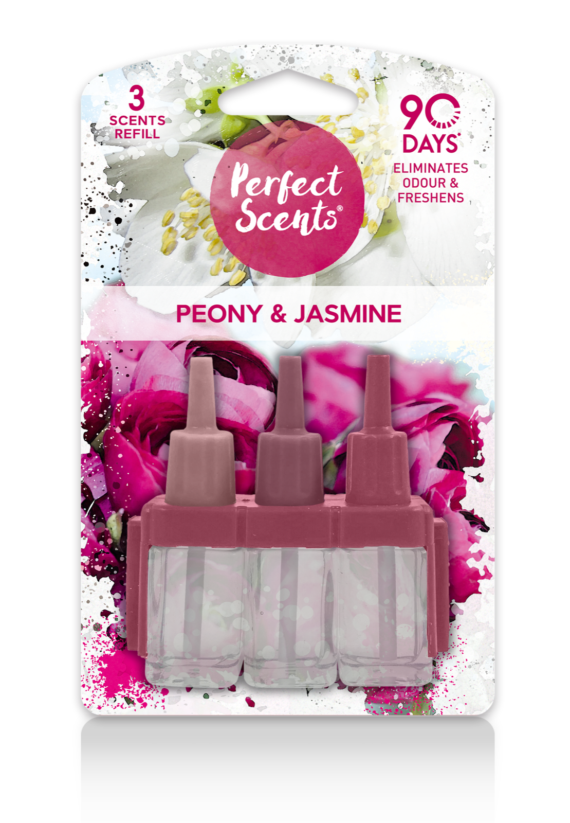 6x Perfect Scents 3Scents Refill Home Air Freshener - Compatible with 3volution