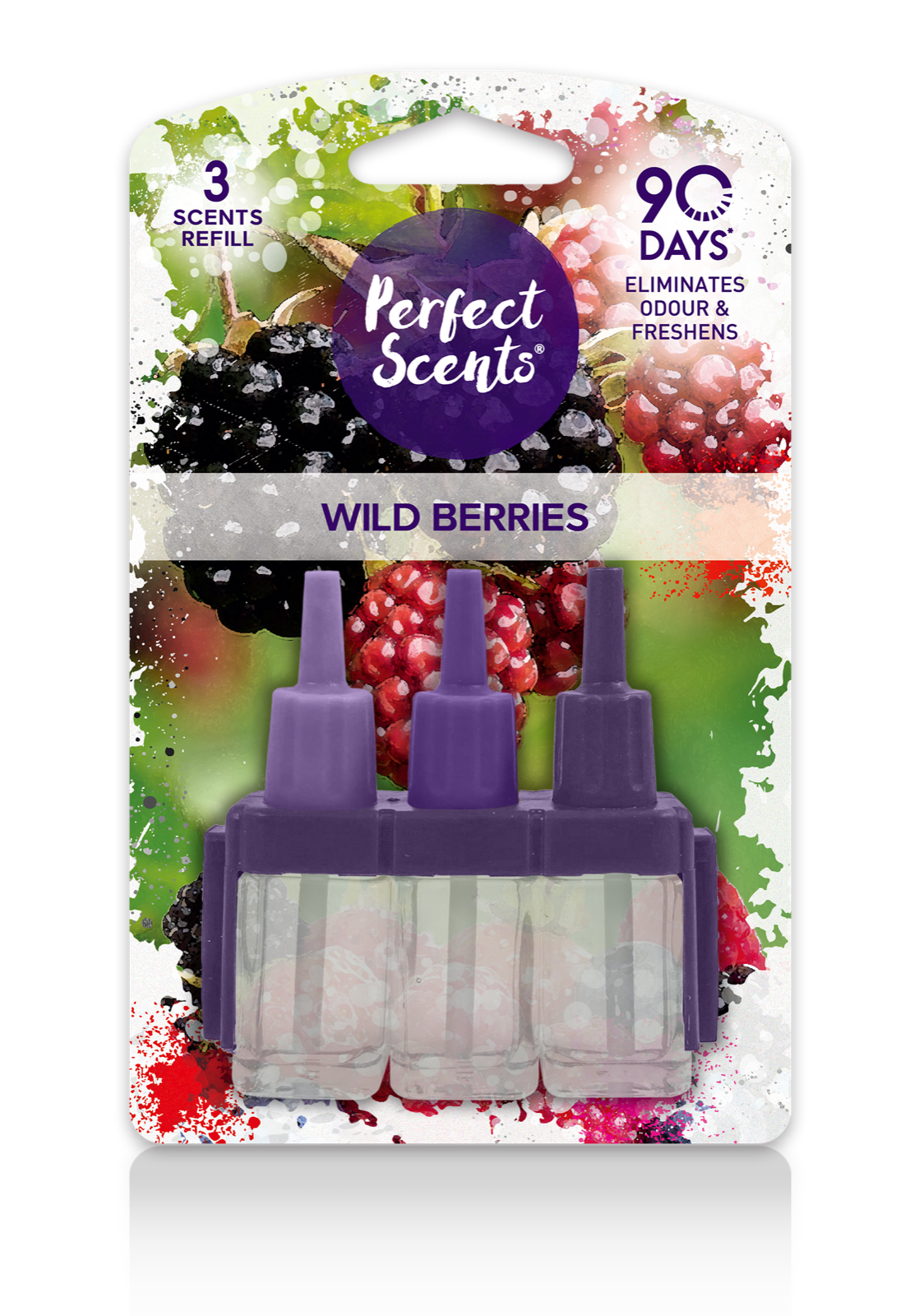 12x Perfect Scents 3Scents Refill Home Air Freshener - Compatible with 3volution