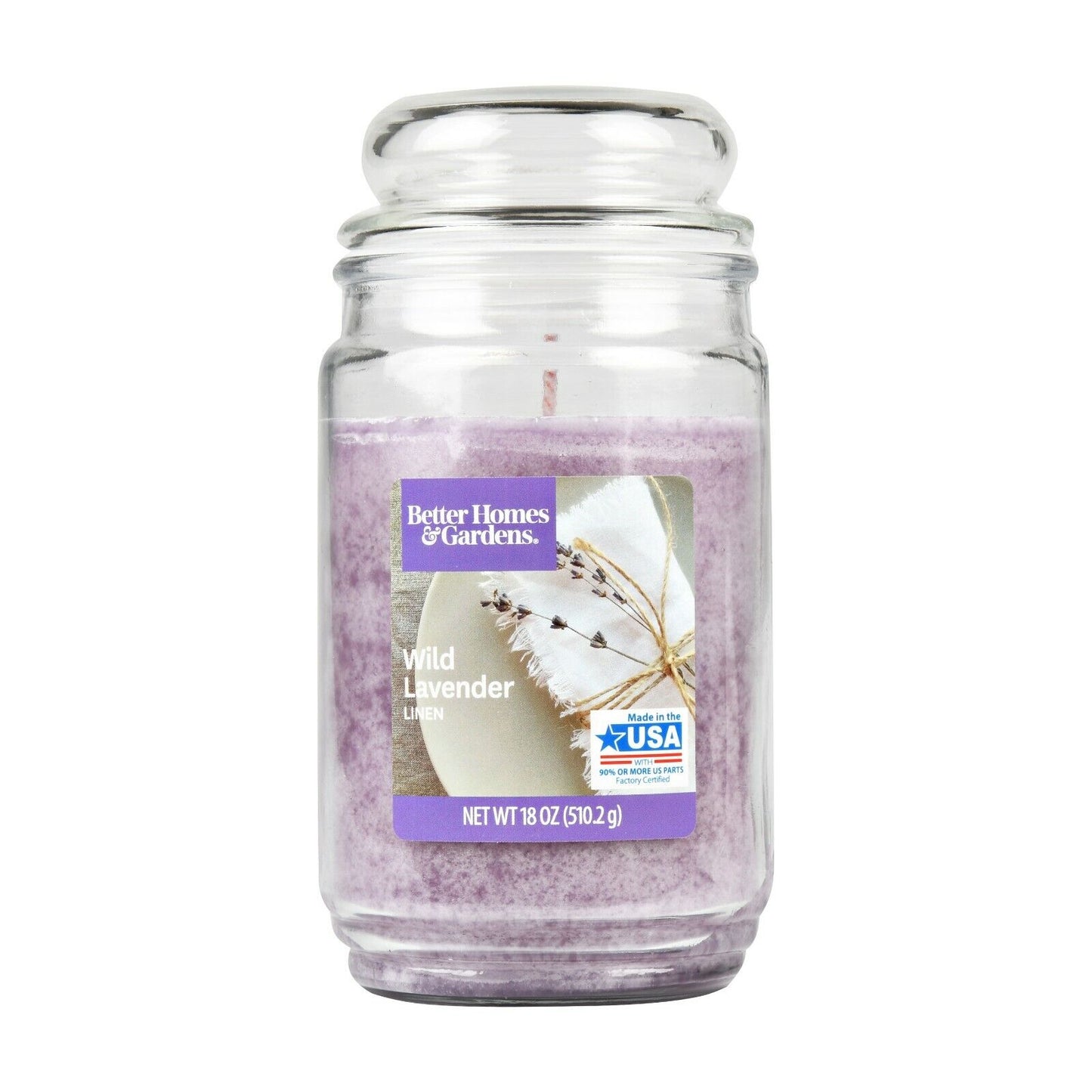 Better Homes & Gardens Scented Candle Jars Fragrance Candles Glass Jar 18 Oz