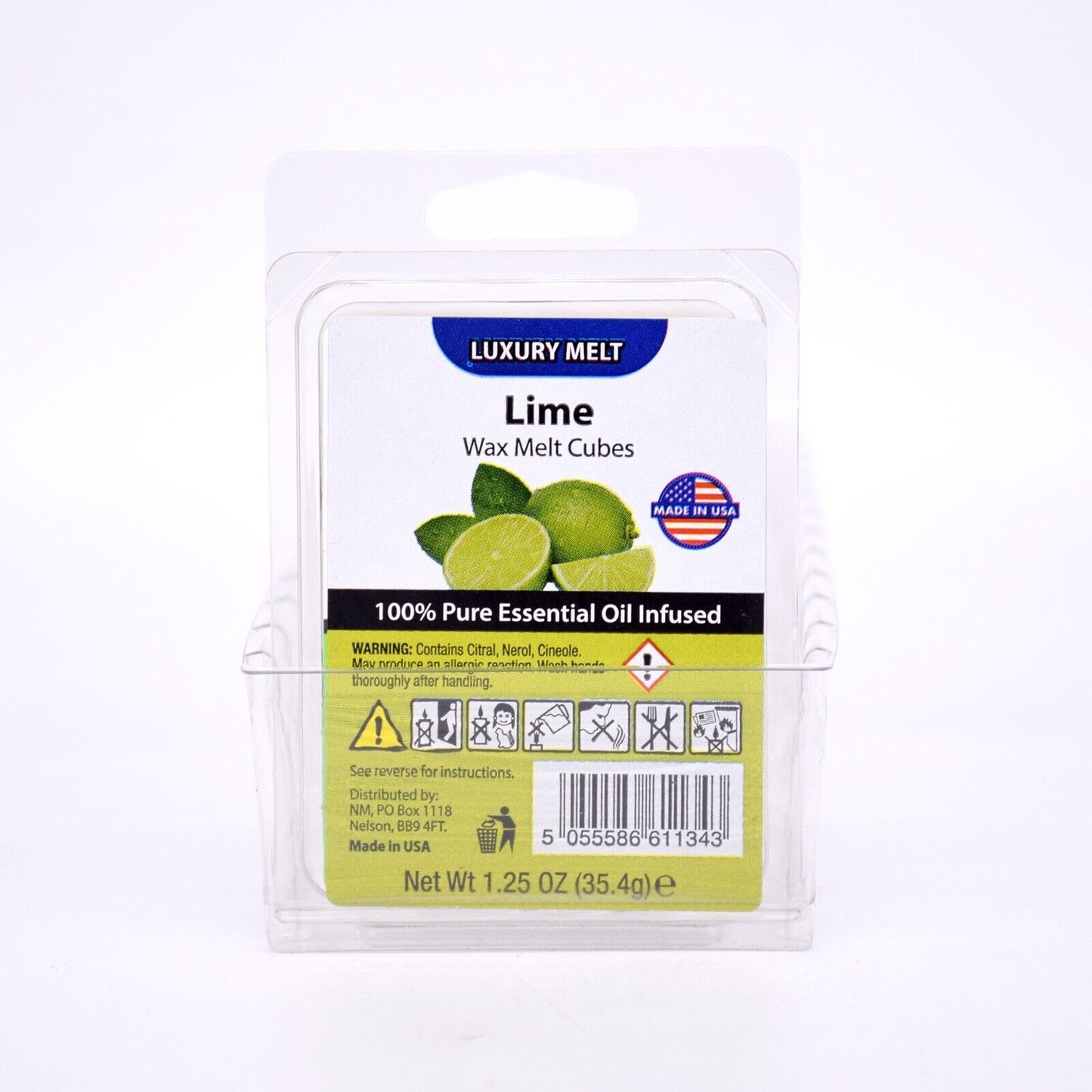 2x Luxury Wax Melt Cubes - 35.4g x 2 = 70.8g - 12 Cubes in Total - Made in USA