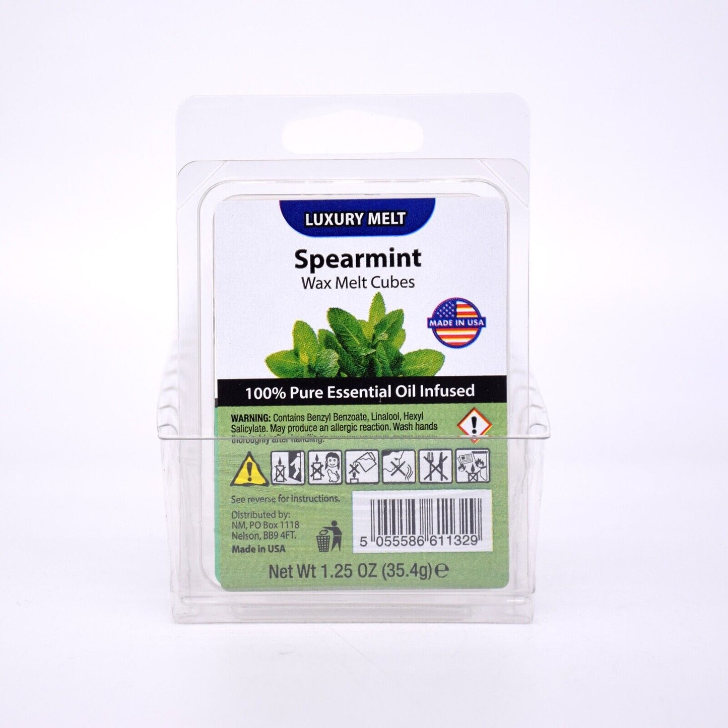 2x Luxury Wax Melt Cubes - 35.4g x 2 = 70.8g - 12 Cubes in Total - Made in USA