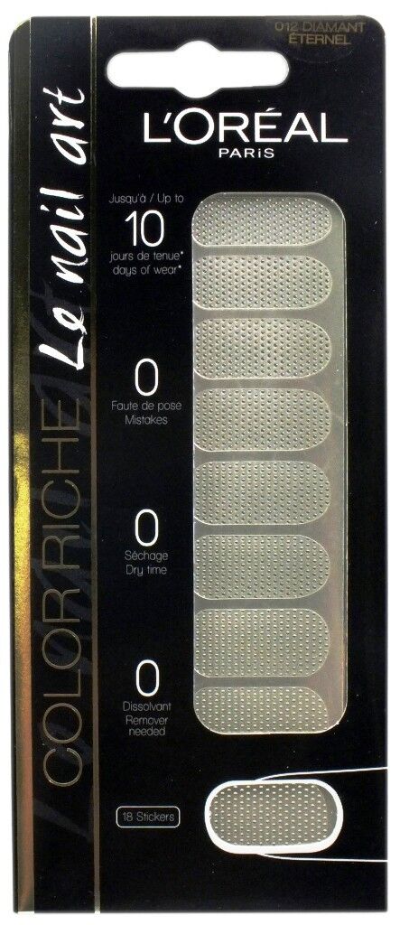 L'Oreal Color Riche Le Nail Art 18 Stickers - Various Designs to Choose