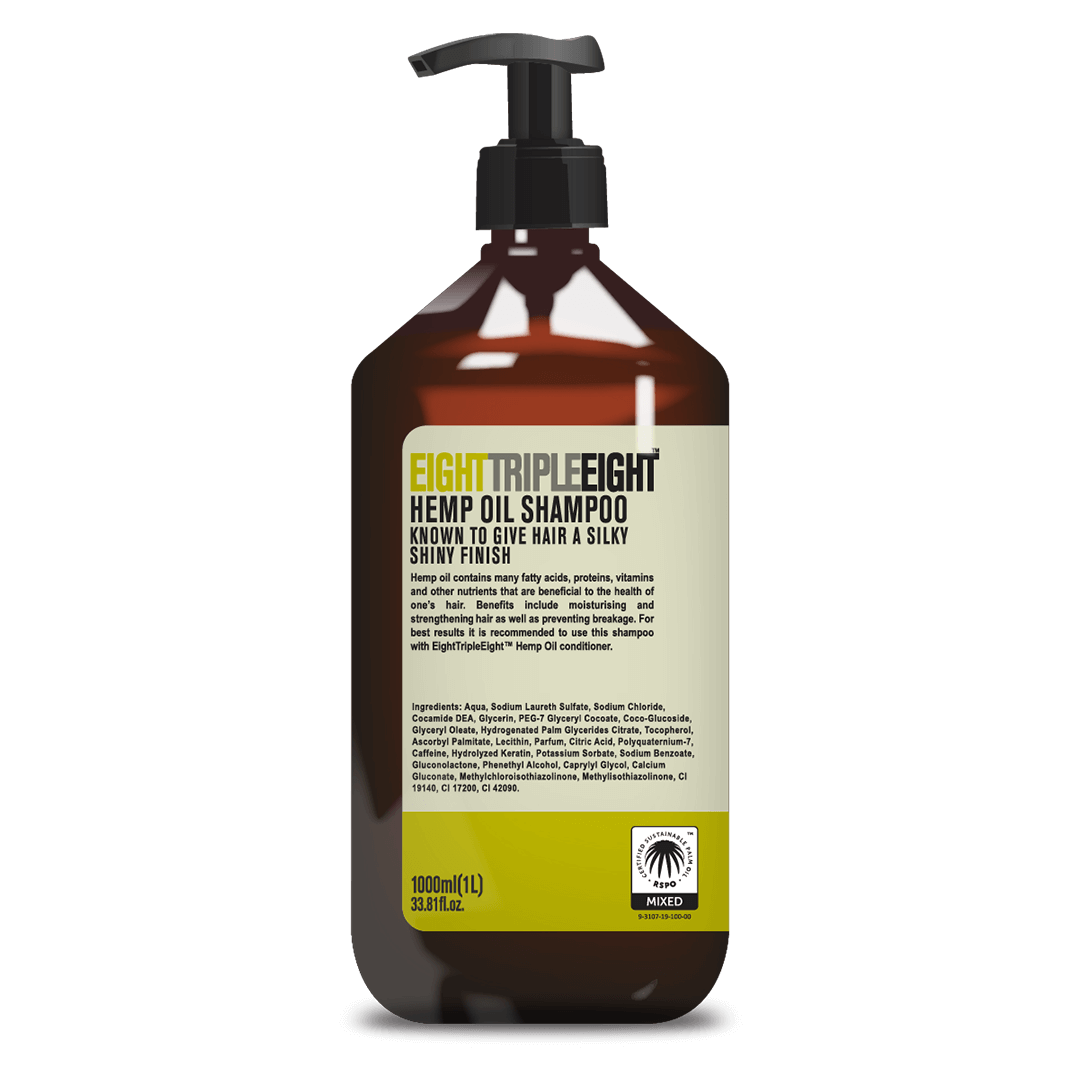 Eight Triple Eight Hemp Oil Shampoo 1L