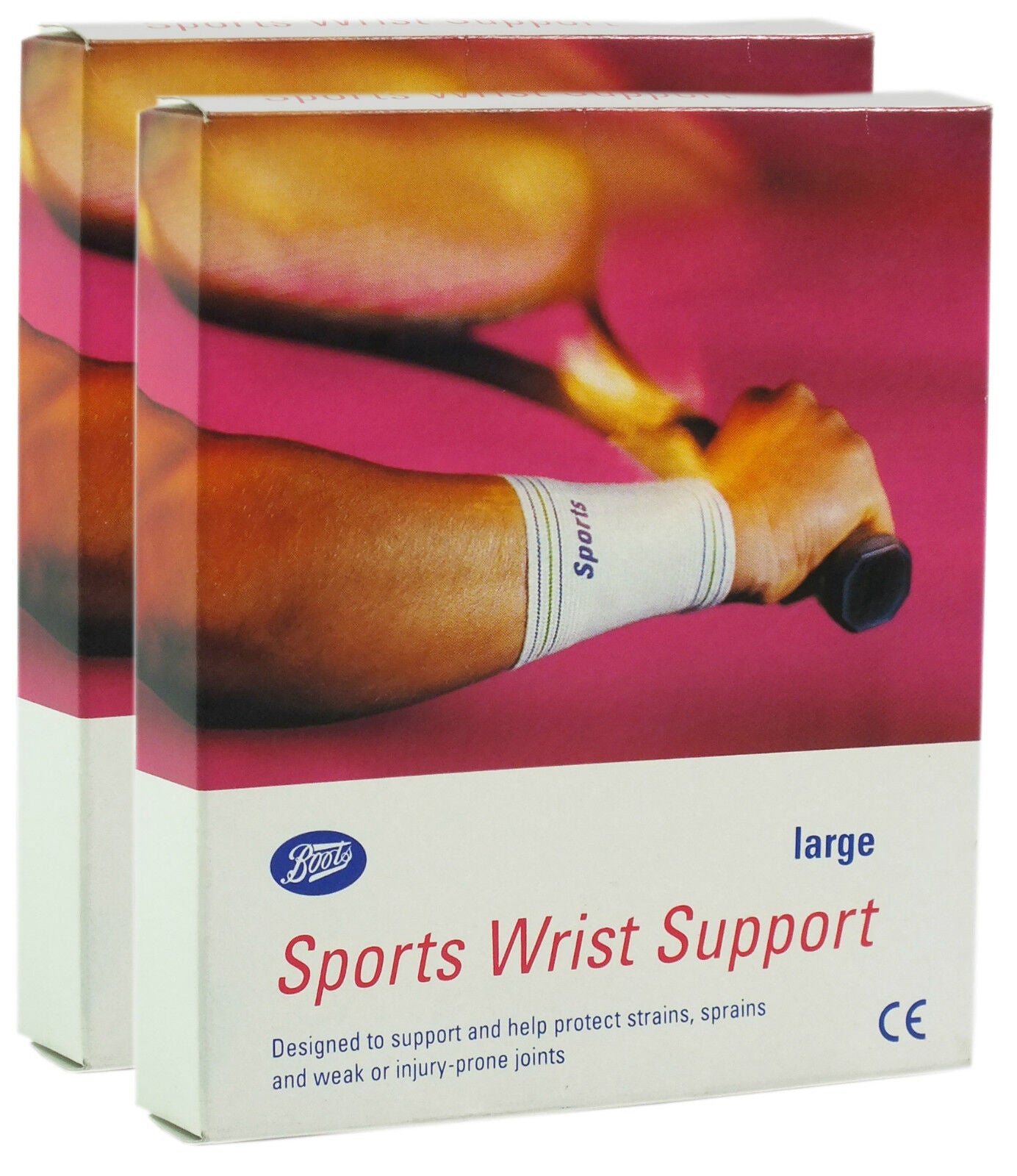 Boots Sports Wrist Support Size Large 19cm – 20.3cm