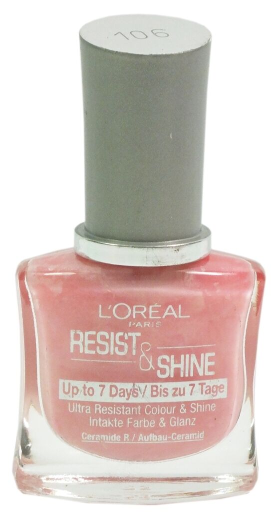 L’Oreal Resist & Shine UV Colour Protect Nail Polish Various Colours