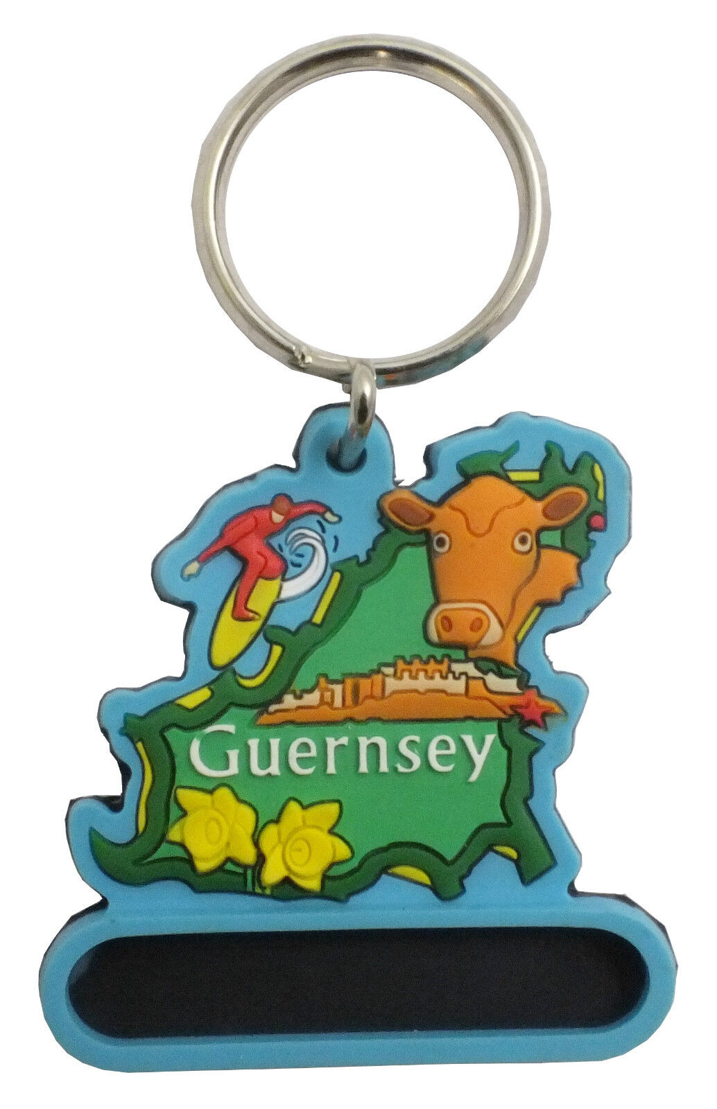 3D Cute Rubber Key Ring Key Chain UK Landmark & Theme Sports Gift Kid Men Women