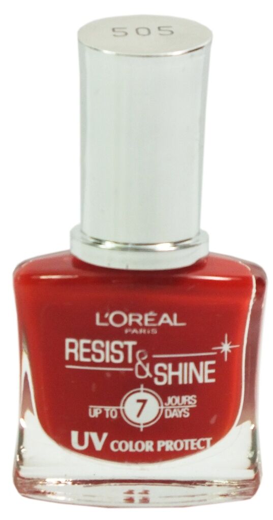 L’Oreal Resist & Shine UV Colour Protect Nail Polish Various Colours