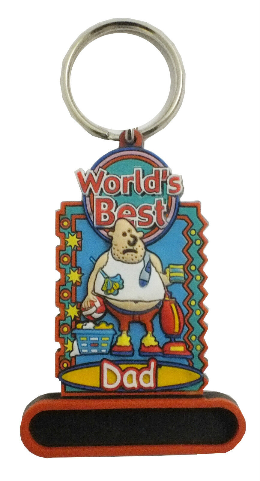 3D Cute Rubber Key Ring Key Chain UK Landmark & Theme Sports Gift Kid Men Women