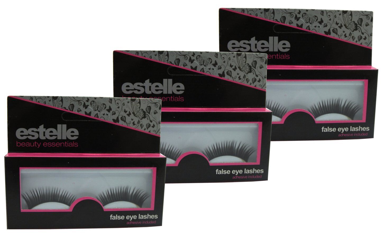 Estelle False Eye Lashes Adhesive Included (6 Designs to Choose)
