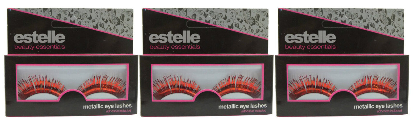 Estelle False Eye Lashes Adhesive Included (6 Designs to Choose)