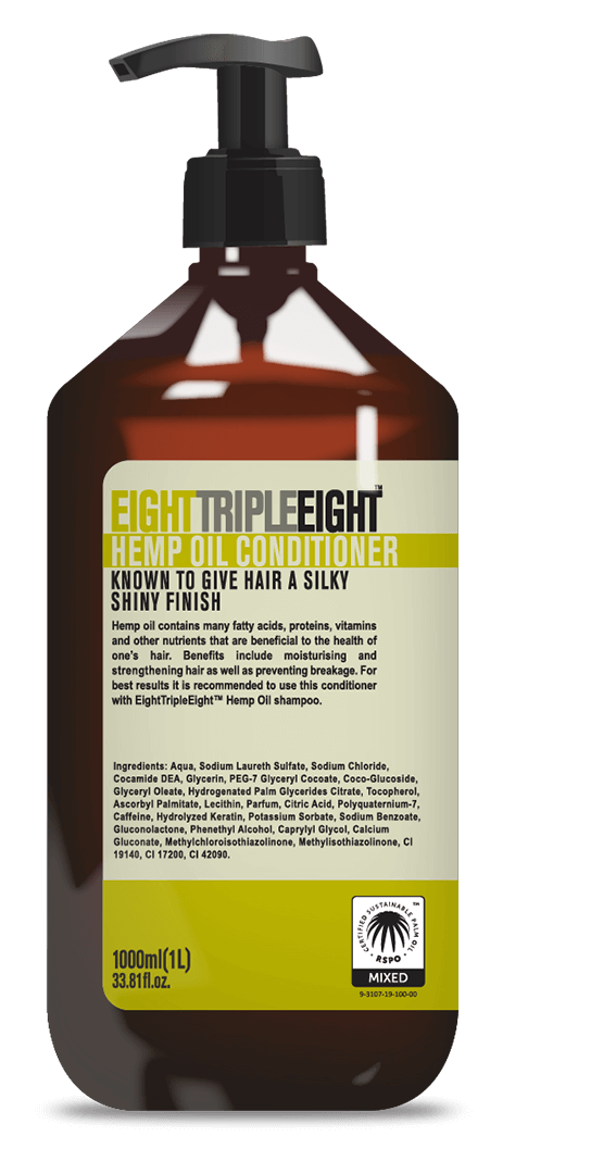 Eight Triple Eight Hemp Oil Conditioner 1L