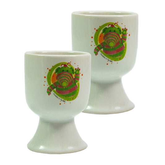 2  The Fimbles Ceramic Boiled Egg Breakfast Cups