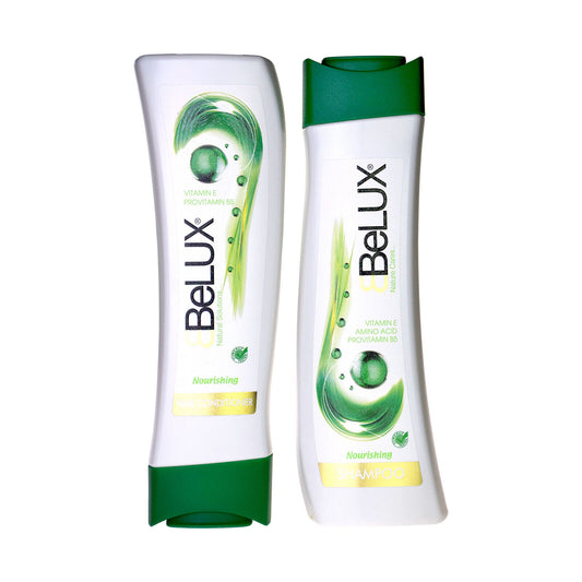 Belux Nourishing Shampoo and Conditioner Vitamin E B5 Amino Acid 750ml EACH