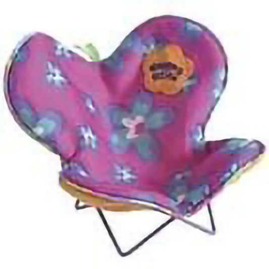 Groovy Girls Butterfly Chair Brand New Floral Pink Purple Girls Chair