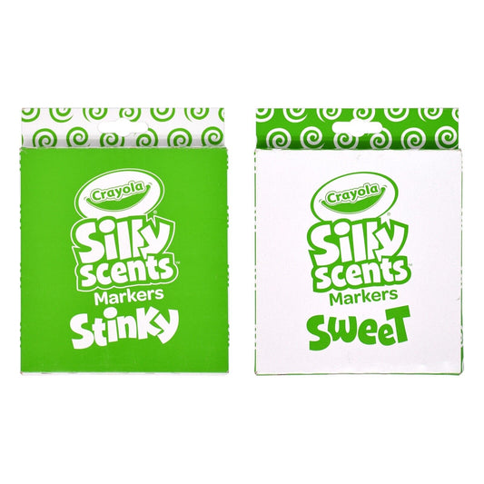 Crayola Silly Scents Markers 8 Sweet and 8 Stinky Markers