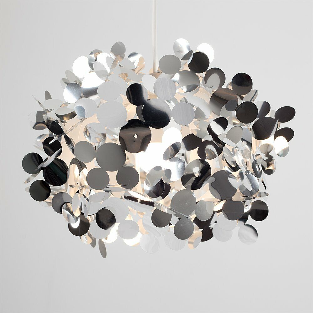 Modern Large Silver Bubble Effect Design Ceiling Pendant Light Shade