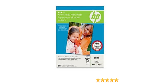 Q2509A 100 SHEETS SHEETS HP EVERYDAY PHOTO PAPER