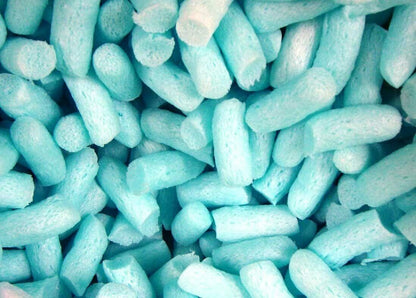 BLUE Compostable ECO FLO Biodegradable Polystyrene Loose Fill Void Filler NEW