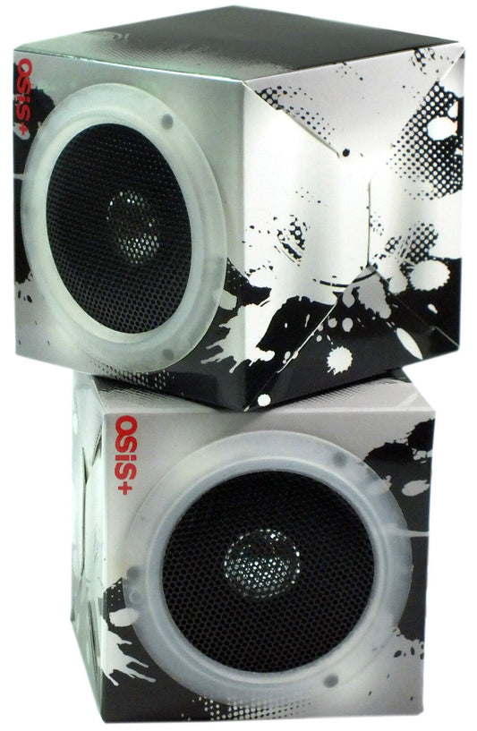 Cardboard Speakers Set Osis+ for iPods, iPads, Tablets, PC’s, Laptops & Phones