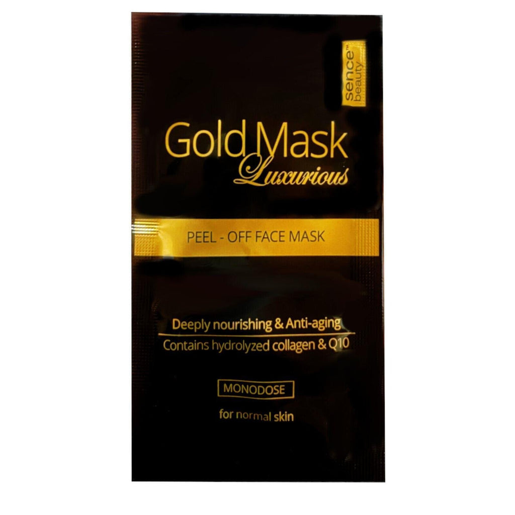Sence Beauty Gold Facial Mask - 5 Pack