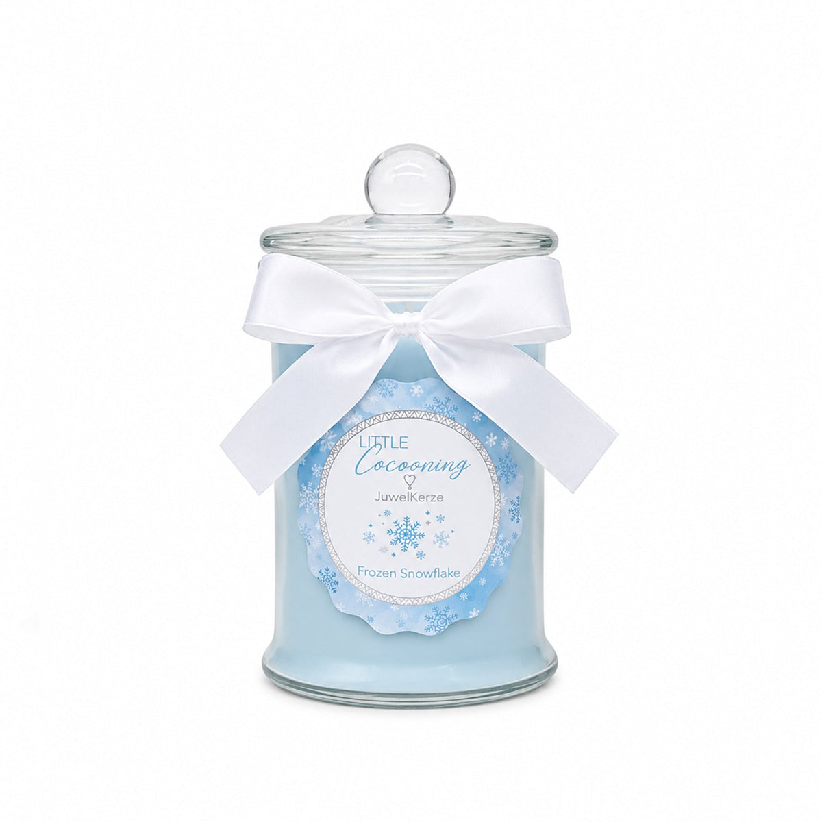 Jewel Candle Frozen Snowflake Little Cocooning Jar Candle - 490g
