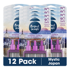 12x Perfect Scents 3Scents Refill Home Air Freshener - Compatible with 3volution