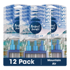 12x Perfect Scents 3Scents Refill Home Air Freshener - Compatible with 3volution