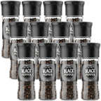 12x Saltmine Grinder  Black pepper  40g