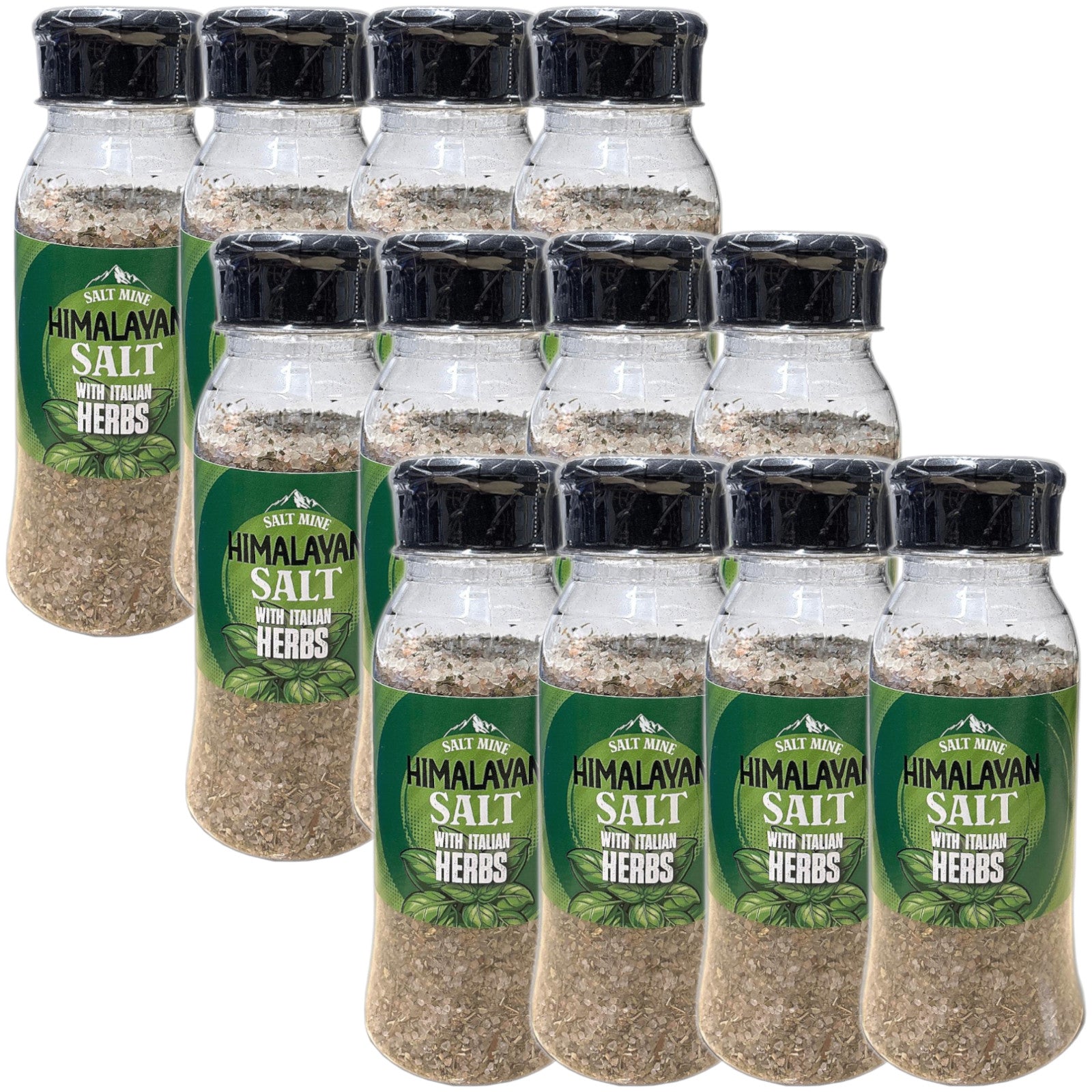 12x Saltmine Seasoning  Himalayan Salt with Italian Herbs  245g