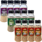 12x Mix Saltmine Seasoning  Himalayan Salt with Garlic, Chillies, Herbs  250g