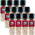 12x Saltmine Pink Rock Salt Himalayan Pink Salt Grinder 375g
