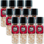 12x Saltmine Pink Rock Salt Himalayan Pink Salt Grinder 375g