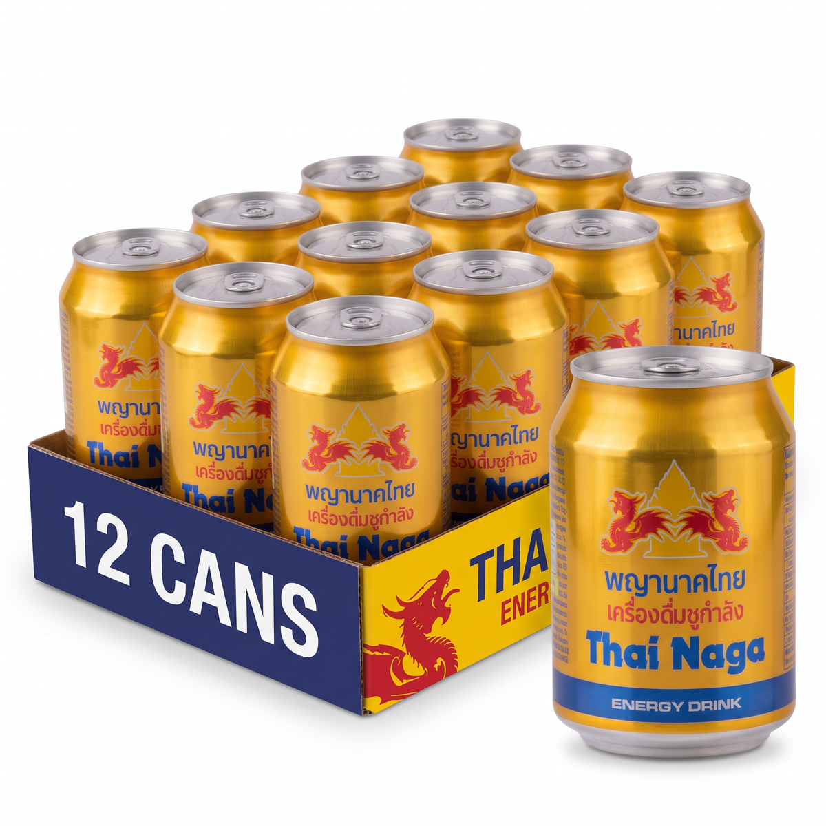 Thai Naga Energy Drink - 237ml (Case of 12)