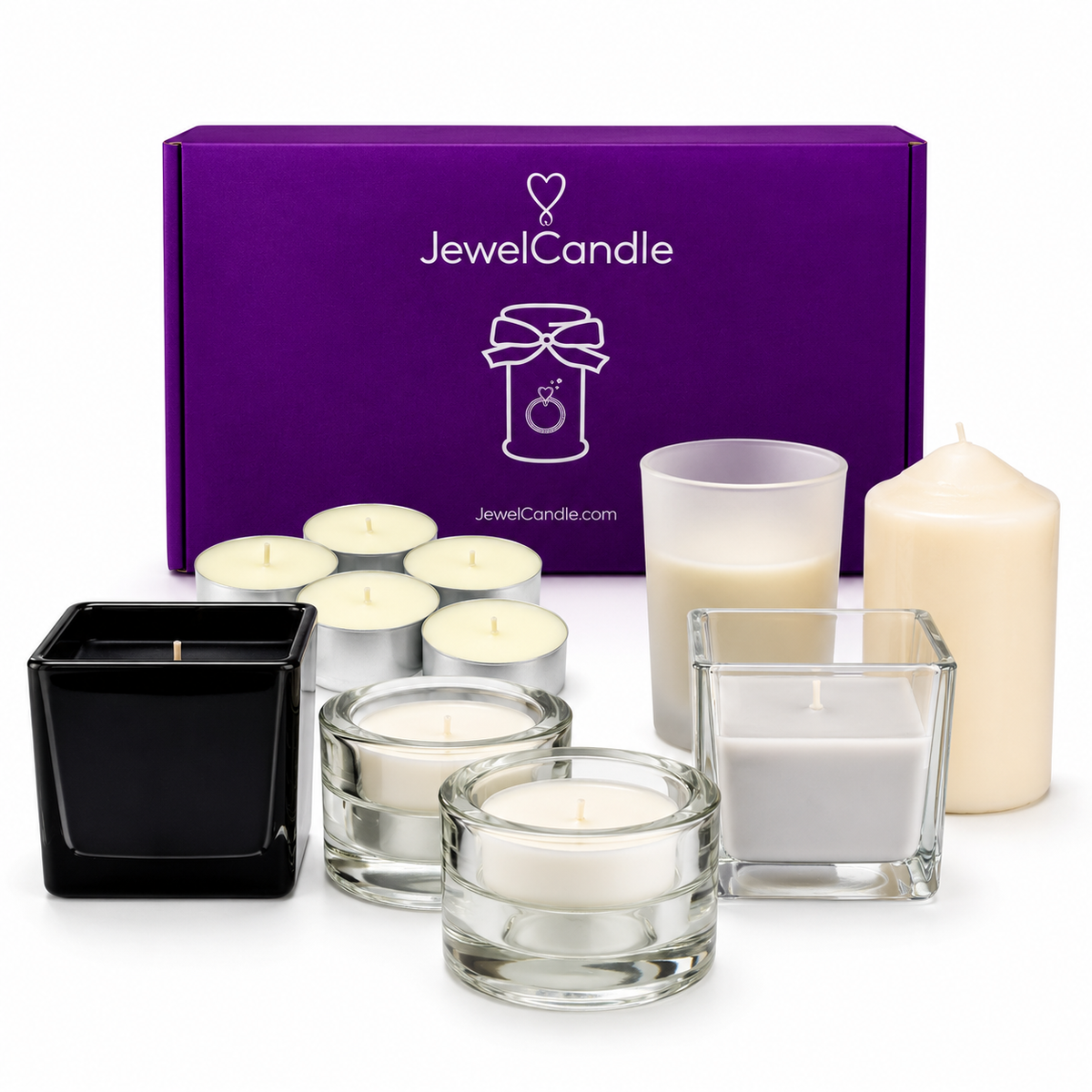 Jewel Candle 18 Piece Gift Set