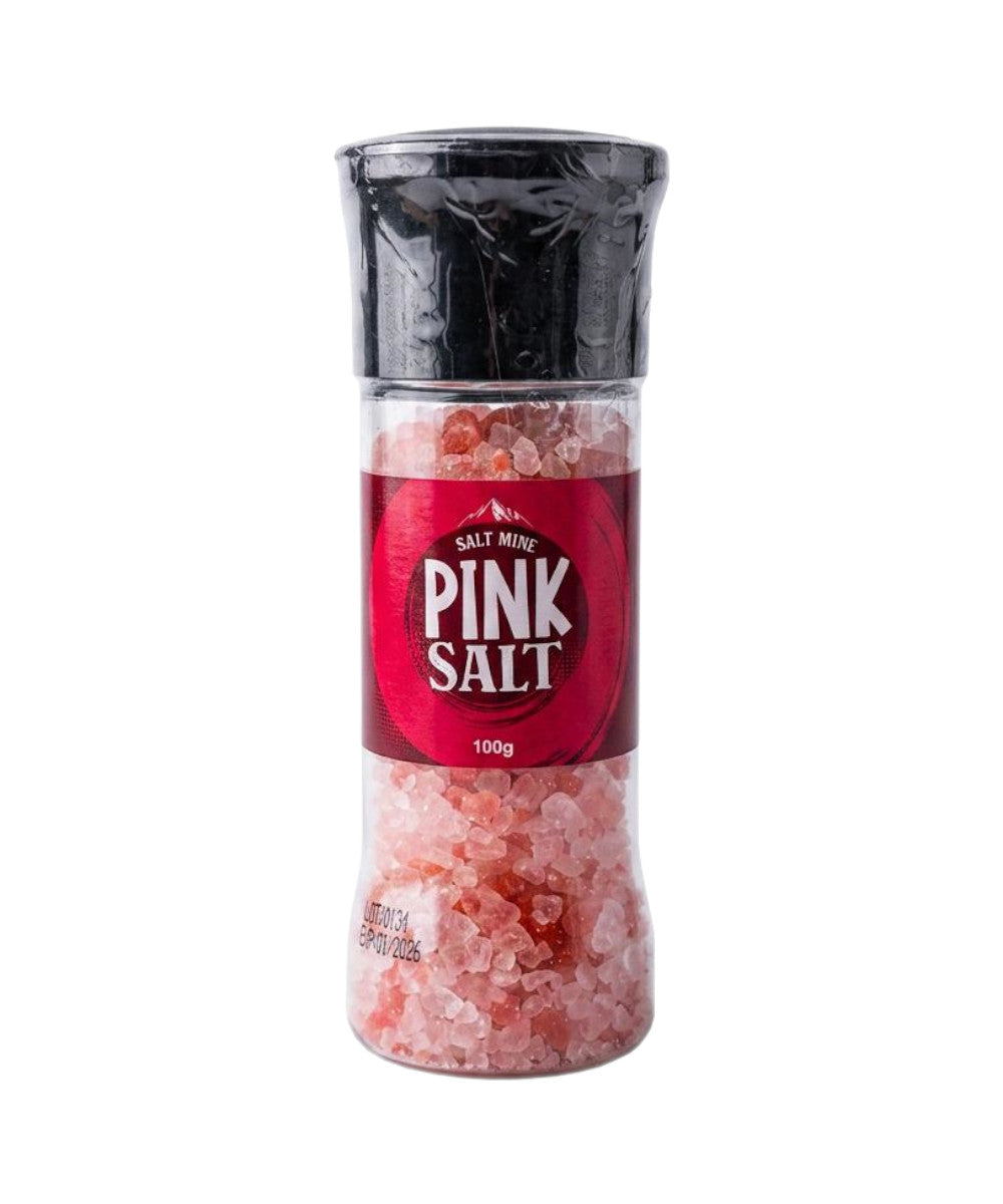12x Saltmine Grinder  Pink Salt  100g