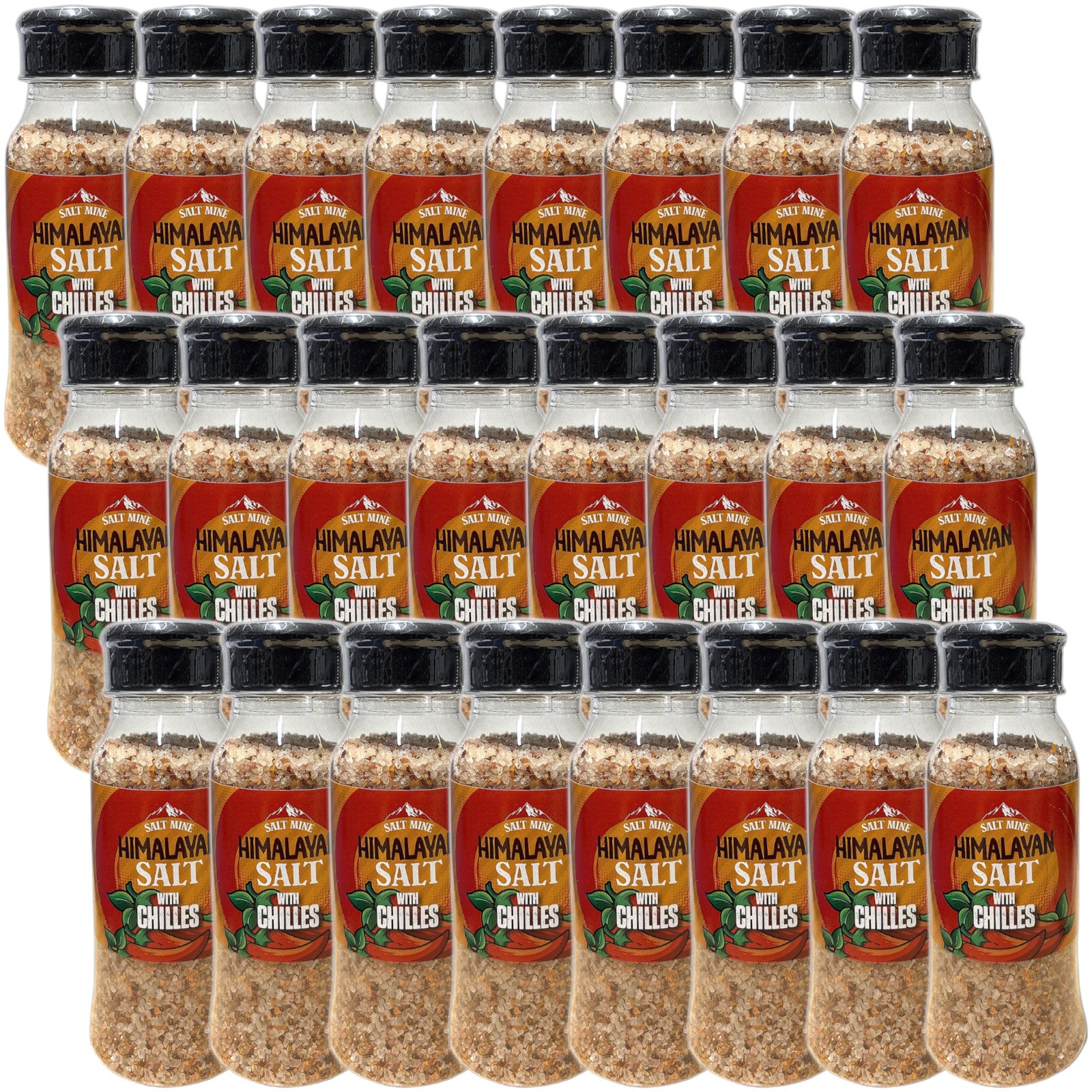 24x Saltmine Seasoning  Himalayan Salt with Chillies  245g
