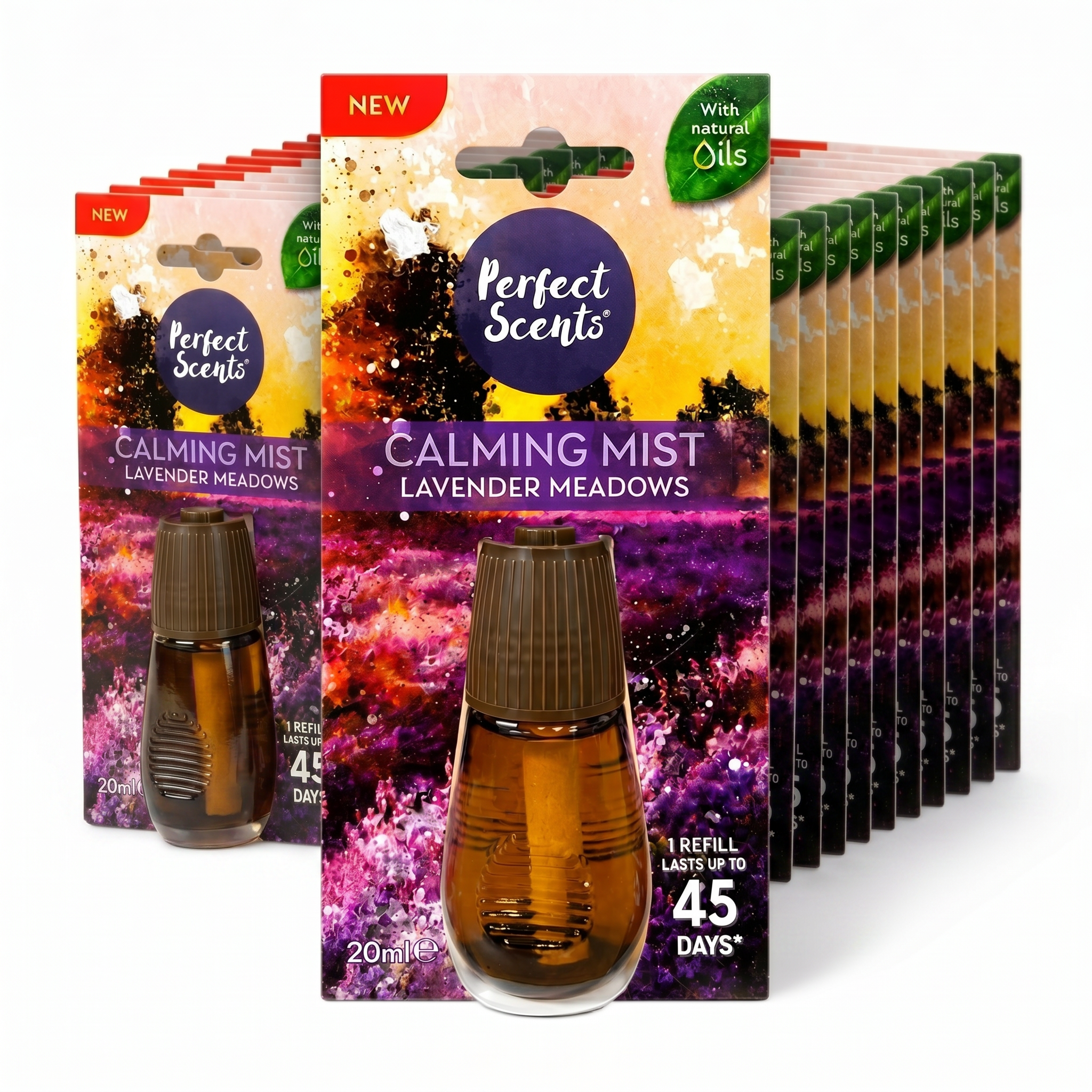 24x Perfect Scents Calming Mist - With Natural Oils - Lasts Up To 45 Days - 20ml