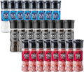 24x Saltmine Grinder Mix  Sea Salt / Pink Salt / Black Pepper  100g