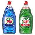 2x Fairy Washing Up Liquid Original & Eucalyptus 820ml Fast Grease Clean Strong!