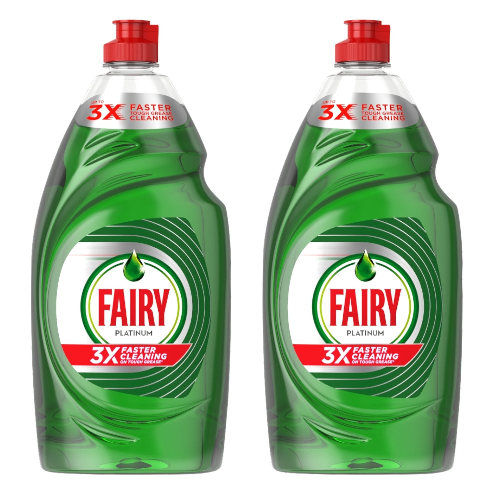 2x Fairy Washing Up Liquid Original & Eucalyptus 820ml Fast Grease Clean Strong!