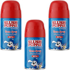 3x Slush Puppie  Lemon & Lime/Strawberry Kiwi/Blue Raspberry Refill Spray 250ml