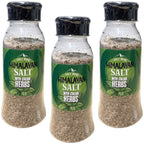 3x Saltmine Seasoning Himalayan Salt with Italian Herbs (3 x 250g)