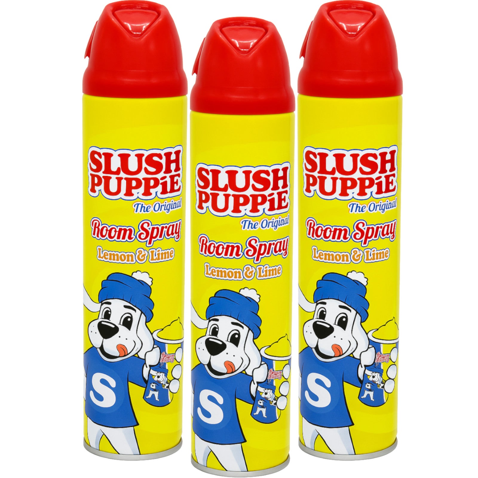Slush Puppie Room Sprays  Lemon and Lime  3x/6x/12x  300ml