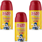 3x Slush Puppie  Lemon & Lime/Strawberry Kiwi/Blue Raspberry Refill Spray 250ml