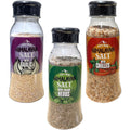 3x Mix Saltmine Seasoning Himalayan Salt with Garlic, Chillies, Herbs (3 x 250g)