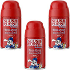 3x Slush Puppie  Lemon & Lime/Strawberry Kiwi/Blue Raspberry Refill Spray 250ml
