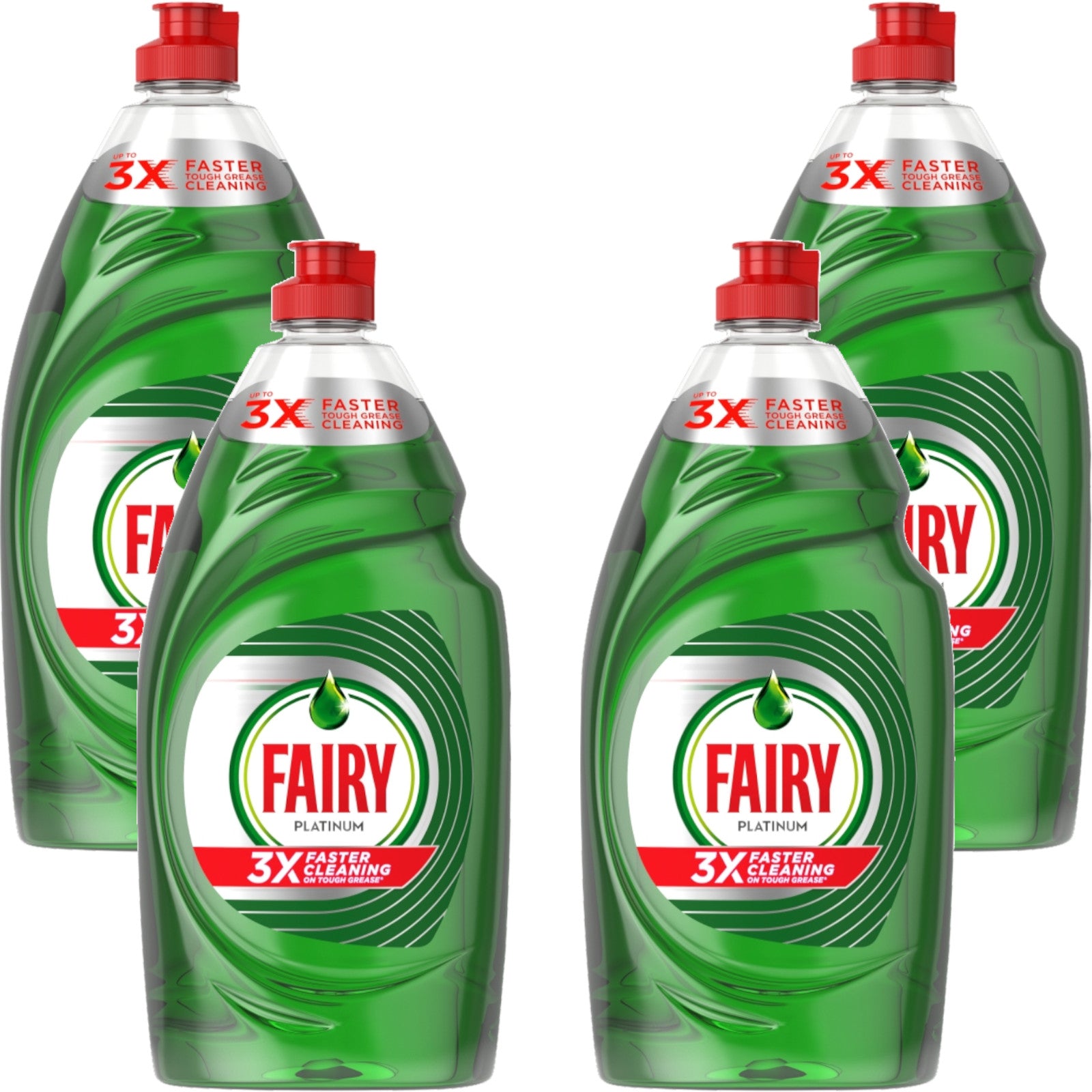 4x Fairy Washing Up Liquid Original & Eucalyptus 820ml Fast Grease Clean Strong!